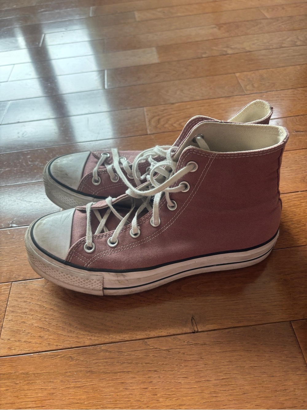 Converse High Top Sneakers - Dusty Rose Pink
